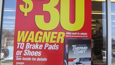 Wagner Brake Pads Poster