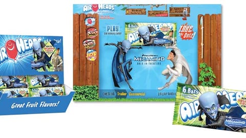 Air Heads 'MegaMind' Displays/Packaging