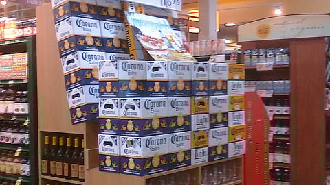 Corona Beer Endcap