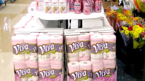 Albertsons 'Pink' Merchandising