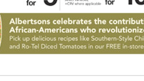 Albertsons 'Black History Month' Feature