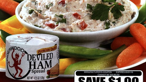 Underwood 'Game Day Spread' Ad