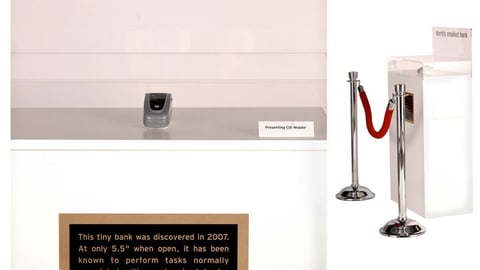 Citibank Mobile Banking Museum Display