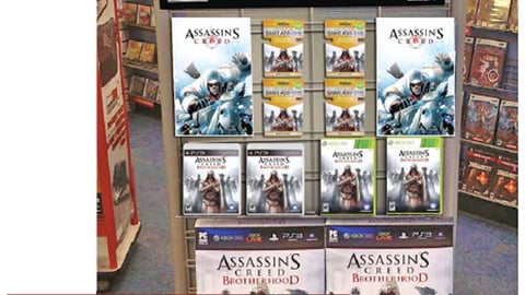 'Assassin's Creed Brotherhood' Displays