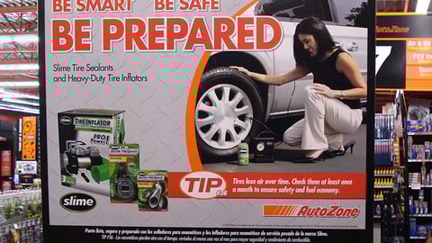 AutoZone Tire Inflators Header