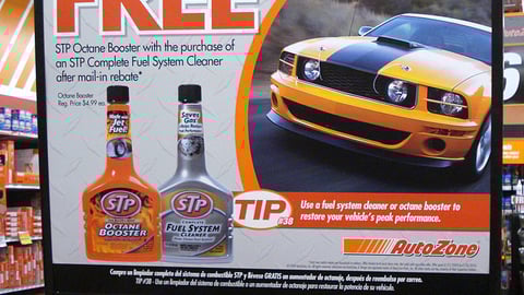 AutoZone STP 'Free' Endcap Header