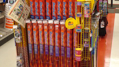 AutoZone 'Great Values" Mobile Floorstand