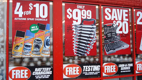 AutoZone Window Posters