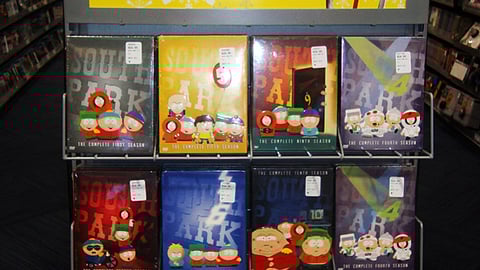 Best Buy 'South Park' Holiday Endcap