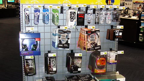 Best Buy 'MP3 Experience' Holiday Endcap