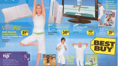 Best Buy Wii Fit Feature