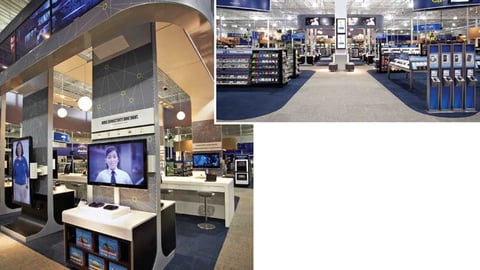 Best Buy Interactive Video Screens