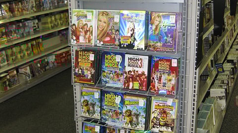 Best Buy Movie Night Endcap