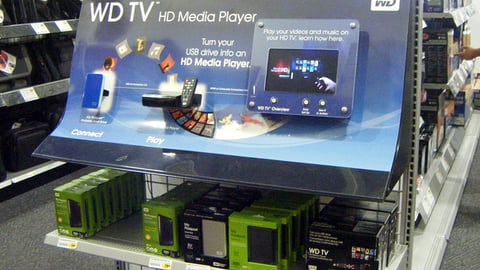 WD TV HD Media Player Interactive Endcap
