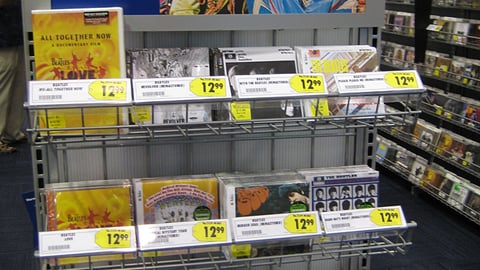 Beatles Revolution Endcap
