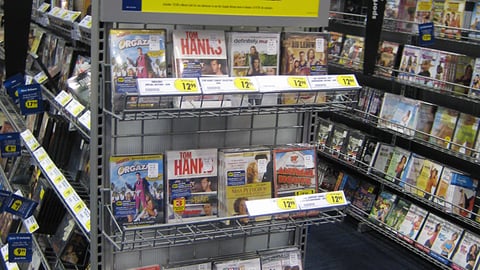 Best Buy Free e-Movie Cash Endcap
