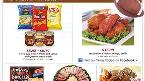 BJ's 'Big Game' Email