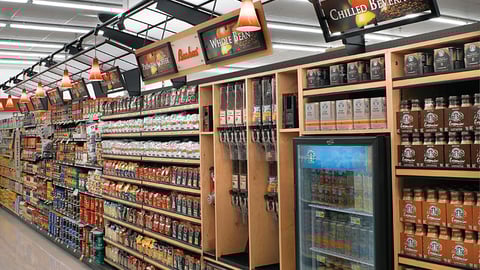 Bashas' Kraft Coffee Aisle