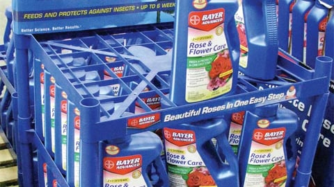 Bayer Rose & Flower Care Display
