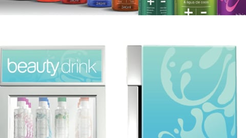 Beauty Drink Packaging, Cooler