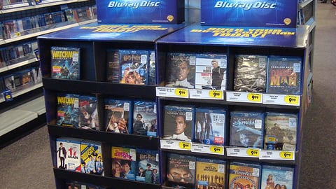 Blu-ray Disc Quarter Pallets
