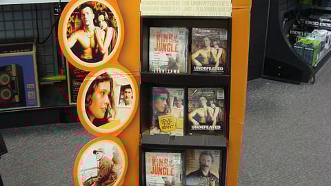 HBO Latino DVD Floorstand