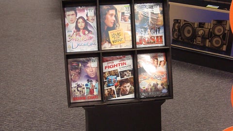 "Fuego en la Sangre" DVD Floorstand