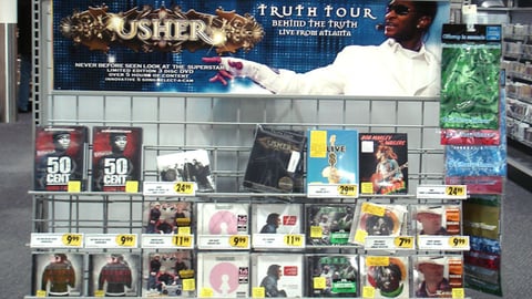 Best Buy Usher Rack Header