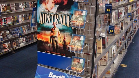 'Australia' DVD Endcap