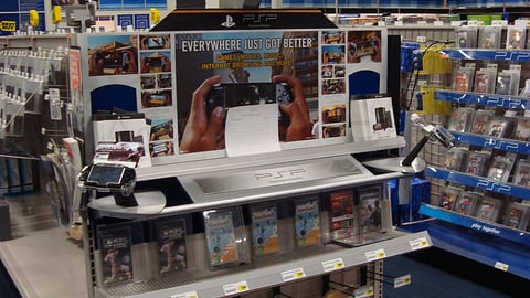 Sony PSP Endcap