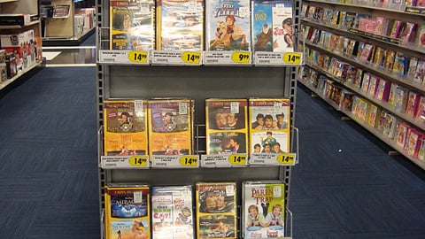 Disney 2-pack DVD Endcap