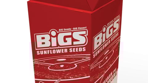 Thanasi Foods BIGS Sunflower Seeds Dump Bin