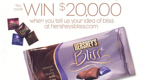 Hershey's Bliss Sweeps FSI