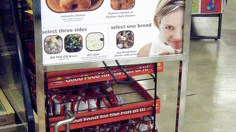 Bloom 'Meal Deal' Stanchion Sign