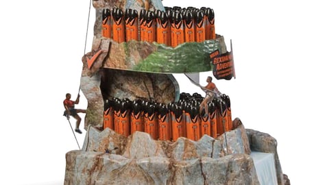 Rexona Adventure Island Display