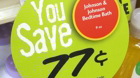 Bottom Dollar 'You Save' Shelf Sign