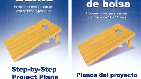 Skil Lowe's Bag Toss Game Project Plans Brochure