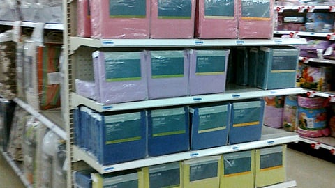 Kmart 'Up With Mom' Endcap Header