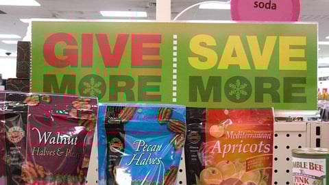 CVS 'Give More Save More' Header