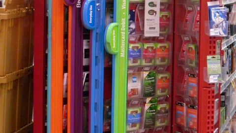 CVS Gift Card Endcap