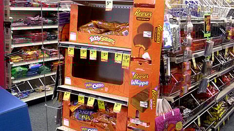 CVS Halloween Endcap