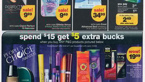 CVS P&G 'People's Choice Awards' Feature