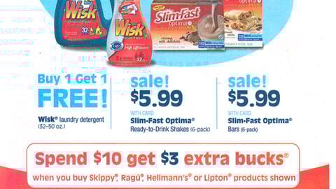 Unilever CVS 'Big Brands' FSI