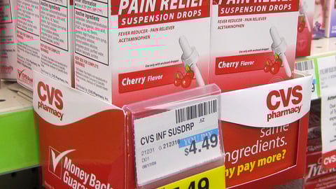 CVS Infant Pain Relief Package Pulpit