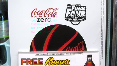 Coca-Cola Reese's CVS Cooler Cling