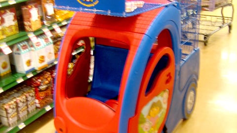 Jewel-Osco TV Kart Shopping Cart
