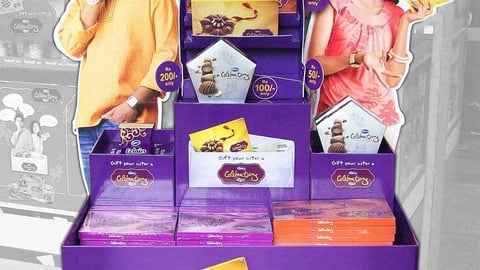 Cadbury India Floorstand