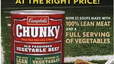 Campbell's Chunky Super Bowl FSI