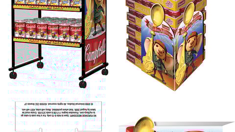 Campbell Soup "Despereaux" Display Program