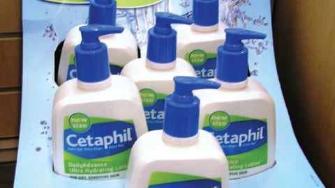 Cetaphil Counter Display